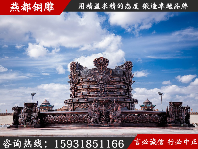 燕都銅雕銅雕案例——鄂爾多斯城市廣場鍛銅雕塑 燕都銅雕銅雕案例——鄂爾多斯城市廣場鍛銅雕塑